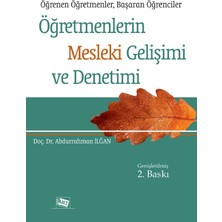 Anı Yayıncılık Öğretmenlerin Mesleki Gelişimi ve Denetimi