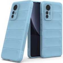 Mi 12 Lite Kılıf Kamera Korumalı Içi Kadife Esnek Renkli Yumuşak Silikon Etnik Kapak