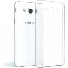 Galaxy J5 2016 Kılıf Ince Şeffaf Esnek Yumuşak Süper Silikon Kapak