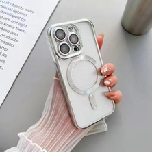 iPhone 16 Pro Max Kılıf Kamera Lens Korumalı Magsafe Şarj Özellikli Demre Şık Lüks Kapak