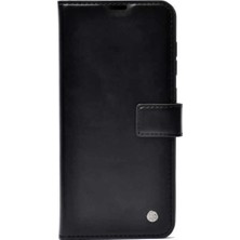 iPhone 11 Kılıf Suni Deri Görünümlü Kartlıklı Standlı Cüzdan Deluxe Korumalı Kapaklı Kılıf