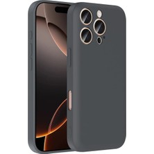 iPhone 14 Pro Max Kılıf Kamera Korumalı Içten Kartlıklı Renkli Esnek Silikon Vitra Kapak