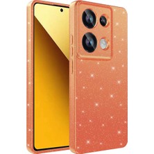 Redmi Note 13 Pro Kılıf Premium Simli Göz Alıcı Darbe Emici Kamera Korumalı Koton Kapak