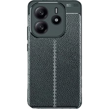 Redmi Note 14 4g Kılıf Kamera Korumalı Auto Focus Deri Kapak