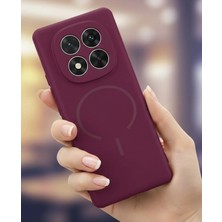 Redmi Note 14 Pro 5g Kılıf Kamera Korumalı Magsafe Şarj Özellikli Sert Silikon Meta Kapak