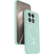 Aesco Xiaomi Mi 15T Regal Magsafe Standlı Kapak - Su Yeşili