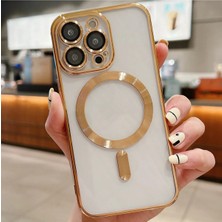 iPhone 12 Pro Kılıf Kamera Lens Korumalı Magsafe Şarj Özellikli Demre Şık Lüks Kapak