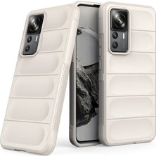 Mi 12T-12T Pro Kılıf Kamera Korumalı Içi Kadife Esnek Renkli Yumuşak Silikon Etnik Kapak
