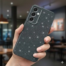 Galaxy A14 Kılıf Premium Simli Göz Alıcı Darbe Emici Kamera Korumalı Koton Kapak