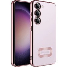 Galaxy S23 Plus Kamera Korumalı Omega Renkli Şeffaf Silikon Kapak Şık Kılıf