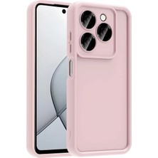Tecno Spark 20C Kılıf Kamera Korumalı Kırılmaz Renkli Esnek Şık Yumuşak Kapak