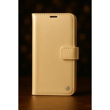 Galaxy M31 Kılıf Suni Deri Görünümlü Kartlıklı Standlı Cüzdan Deluxe Korumalı Kapaklı Kılıf