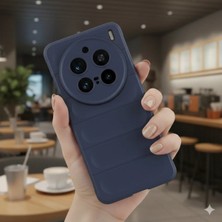 Vivo X200 Pro Darbe Emici Içi Kadife Oyuklu Kırılmaz Kılıf Etnik