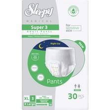 Sleepy Süper3 Emici Külot Xl Beden 30 Adet
