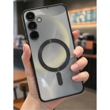Galaxy A35 Kılıf Kamera Lens Korumalı Magsafe Özellikli Esnek Demre Kapak