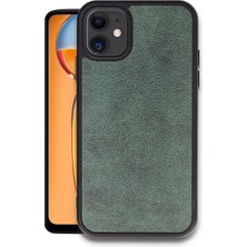 Iphone 11 Kılıf Kamera Korumalı Suni Deri Aras Kapak