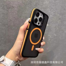 iPhone 14 Pro Kılıf Magsafe Şarj Özellikli Mat Görünümlü Slim Fit Iz Yapmaz Ant Kapak