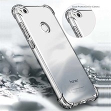 Huawei P9 Lite Kılıf Nitroanti Shock Silikon Şeffaf Ultra Korumalı Kapak