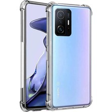 Mi 11T 5g Kılıf Nitroanti Shock Silikon Şeffaf Ultra Korumalı Kapak