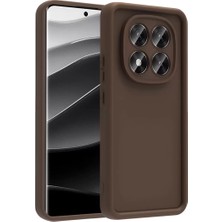 Aesco Xiaomi Redmi Note 15 Pro 4g Viera Silikon - Kahverengi