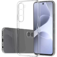 Infinix Hot 60I Kılıf Kamera Korumalı Şeffaf Esnek Süper Silikon Kapak