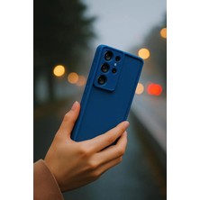 Galaxy S25 Ultra Kılıf Kamera Korumalı Renkli Esnek Yumuşak Dokulu Kapak