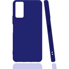 Galaxy M52 Kılıf Yumuşak Dokulu Biye Silikon Kapak