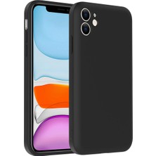 iPhone 11 Kılıf Kamera Korumalı Içten Kartlıklı Renkli Esnek Silikon Vitra Kapak