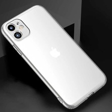 iPhone 11 Kılıf Ince Şeffaf Esnek Yumuşak Süper Silikon Kapak