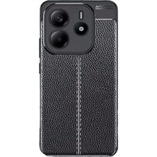 Redmi Note 14 4g Kılıf Kamera Korumalı Auto Focus Deri Kapak