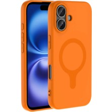 Iphone 17 Kılıf Kamera Korumalı M-Safe Şarj Özellikli Kadifemsi Mat Soft Yüzey Aris Kapak