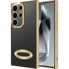 Galaxy S24 Ultra Kamera Korumalı Omega Renkli Şeffaf Silikon Kapak Şık Kılıf