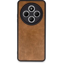 Redmi 14C Kılıf Kamera Korumalı Suni Deri Aras Kapak
