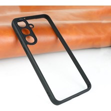 Galaxy S25 Fe Kılıf Kamera Korumalı Şeffaf Arka Yüzey Esnek Sert Silikon New Roll Kapak