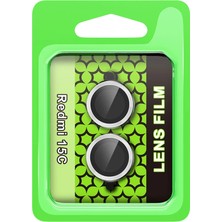 Aesco Xiaomi Redmi 15C 4g Raze Metal Kamera Lens - Gümüş