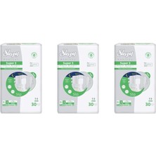 Sleepy Süper3 Belbantlı Hasta Bezi Xl Beden 3 Paket 90 Adet