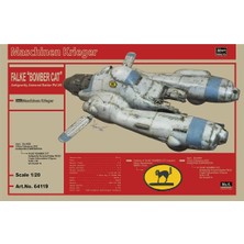 Hasegawa 64119, 1/20 Falke Antigravity Armored Raider Pkf.85 Plastik Maketi