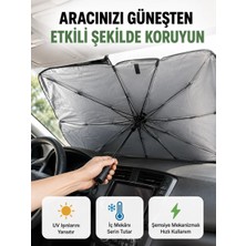 Aesco Katlanabilir Oto Güneşlik – Pratik, Dayanıklı, Uv Koruyucu Tasarım Yeni Nesil