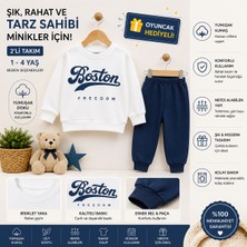 Poyraz Bebe Baskılı Çocuk Takım
