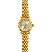Aybars Kadın Kol Saati, Çelik Kordon, Beyaz Kadran Quartz Analog Bilek Saati