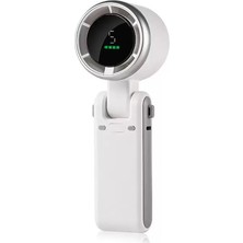 Roketcim DD5021 Dijital LED Göstergeli Boyun Askılı Katlanabilir Portatif Mini Soğutucu El Fanı