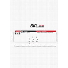 Fjc 2529R Ryusen Two Sliced Kırmızı Olta Iğnesi