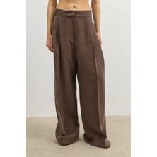 Kylora Lyocell Karışımlı Geniş Paça Kadın Pantolon