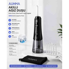 İkel Elektro Şarjlı Ağız Duşu Diş Temizleme Cihazı | 320 ml Su Haznesi | 4 Mod | Ipx7 Su Geçirmez | Type-C Şarjlı