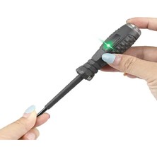 Glftech Elektrik Kontrol Kalemi LED Göstergeli Elektrik Test Kalemi Voltaj Priz ve Kablo Test Cihazı
