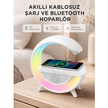 Aydogan's Kablosuz Şarjlı Bluetooth Hoparlör ve Gece Lambası – Nfc, Fm Radyo, Rgb Işık