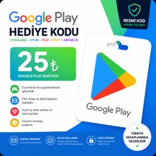 Google Play 25 Tl