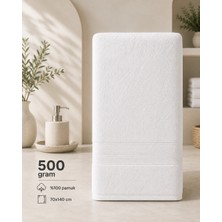 %100 Pamuk 70X140 Fitilli Banyo ve Vücut Havlusu 500 Gram