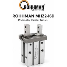 Rohhman MHZ2-16D Pnömatik Paralel Tutucu Çift Etkili 2 Parmak Gripper