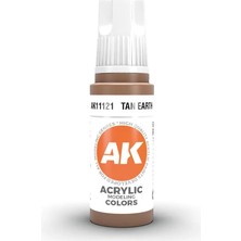 Ak Interactive 11121, 17 Ml. 3gen Tan Earth Maket Boyası